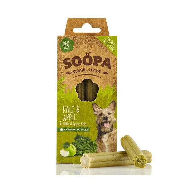 Soopa Kale and Apple Dental Sticks