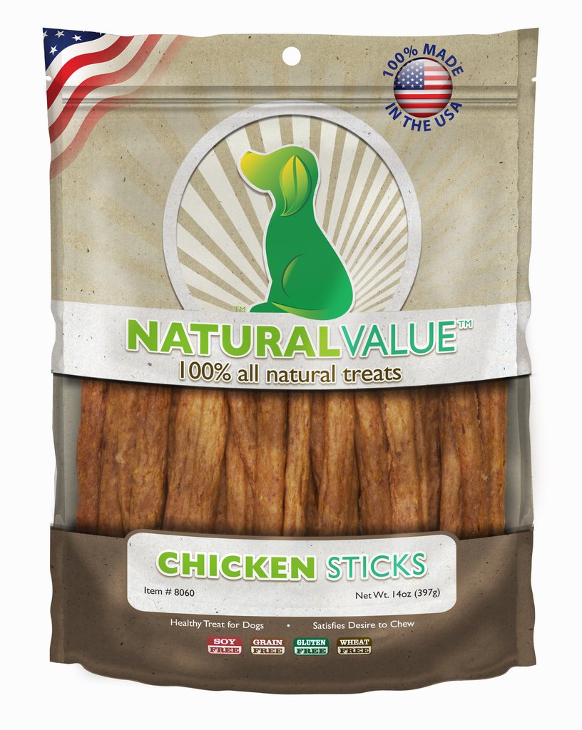 Loving Pets Natural Value Soft Chew Chicken Sticks 397g Millie's Paws