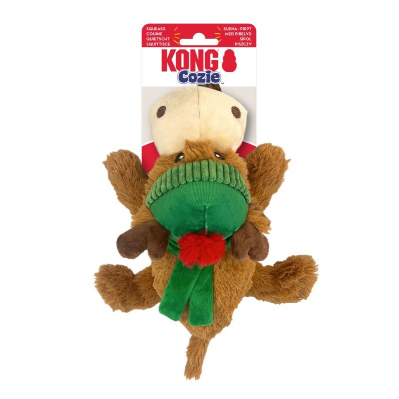 KONG Holiday Cozie Reindeer Medium 2023 Design