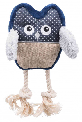 stuffed owl dog toy