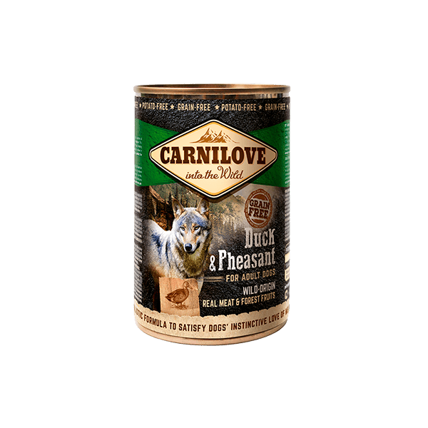 Carnilove Dog Wet Food Can Duck and Pheasant 400g