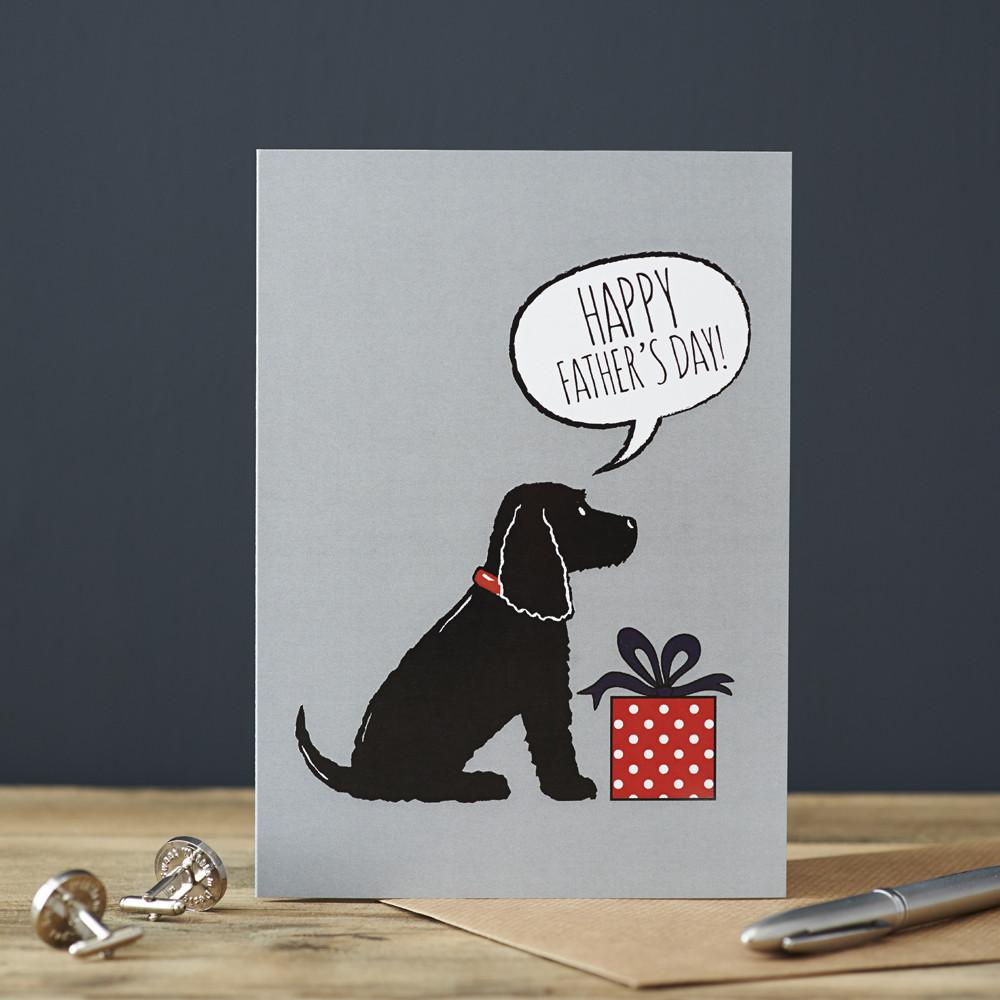 Sweet William Cocker Spaniel Father's Day Card
