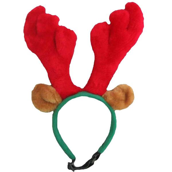 Outward Hound Christmas Antlers Headband