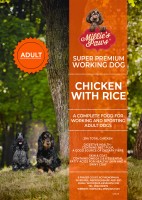 Millie's Paws Super Premium Adult Chicken and Rice 15kg
