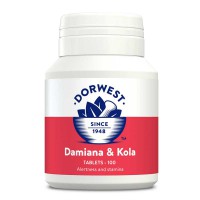Dorwest Herbs Damiana and Kola Tablets