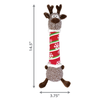 KONG Holiday Shakers Luvs Reindeer Medium 2023 Design
