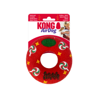 KONG Holiday AirDog Squeaker Donut Medium 2023 Design