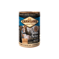 Carnilove Dog Wet Food Can Salmon and Turkey 400g