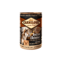 Carnilove Dog Wet Food Can Venison and Reindeer 400g