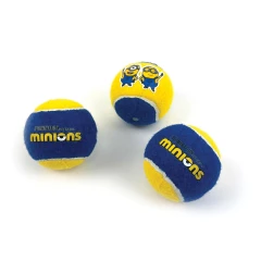 thumbnail-Minion Squeaky Tennis Balls 3pk