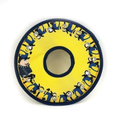 thumbnail-Minion Canvas Frisbee Dog Toy