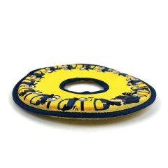 thumbnail-Minion Canvas Frisbee Dog Toy