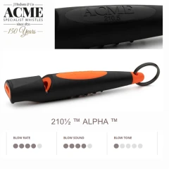 thumbnail-ACME Alpha 210.5 Dog Whistle and Lanyard Set