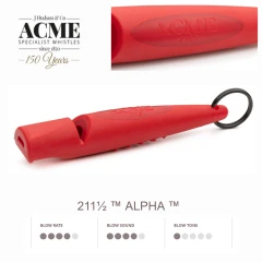 thumbnail-ACME Alpha 211.5 Dog Whistle and Lanyard Set