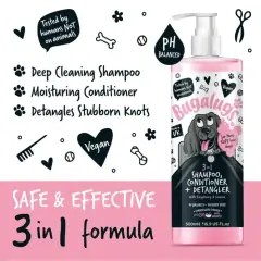 thumbnail-Bugalugs 3 In 1 Shampoo, Conditioner and Detangler  500ml