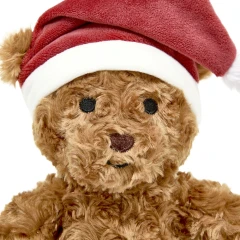 thumbnail-Petface Cassie Curly Christmas Teddy Plush Dog Toy