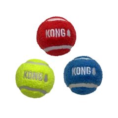 thumbnail-KONG Sport Softies Balls 3pk Assorted Medium