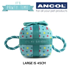 thumbnail-Ancol Pawty It's My Birthday Present Dog Toy