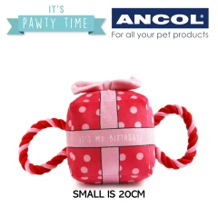 thumbnail-Ancol Pawty It's My Birthday Present Dog Toy