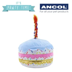 thumbnail-Ancol Pawty Sprinkle Cake Dog Toy