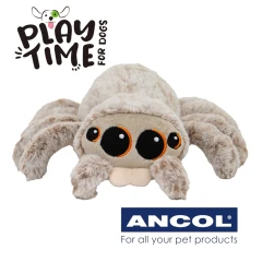 thumbnail-Ancol Playtime Cuddle Sid Spider Dog Toy