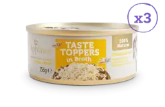 thumbnail-Applaws Taste Toppers Natural Wet Dog Food Broth Multipack Tin 8pk