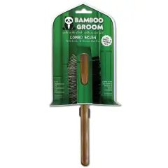 thumbnail-Bamboo Groom Combo Brush