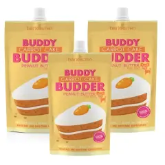 thumbnail-Bark Bistro Buddy Budder 113g (4oz) Squeeze Pack