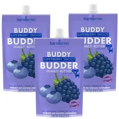 thumbnail-Bark Bistro Buddy Budder 113g (4oz) Squeeze Pack