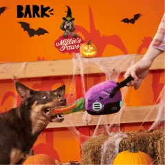 thumbnail-BARK Halloween Texas Chainspaw Plush Dog Toy
