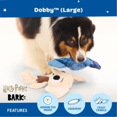 thumbnail-Bark Harry Potter Dobby Plush Dog Toy