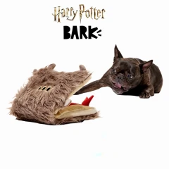 thumbnail-Bark Harry Potter Monster Book of Monsters Plush Dog Toy