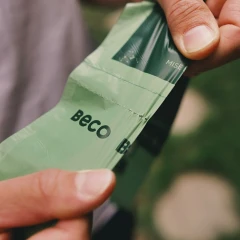thumbnail-Beco Unscented Recycled Poop Bags x120 Pack
