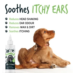 thumbnail-Bugalugs Soothing Ear Cleaner Solution for Dogs 200ml