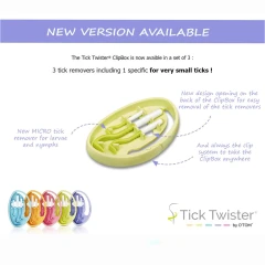 thumbnail-ClipBox Tick Twister by O'TOM Tick Removal Tool Pack of 3