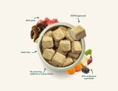 thumbnail-Natures Menu Complete and Balanced 80/20 Lamb with Superfoods For Adult Dogs 1kg