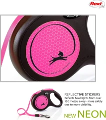 thumbnail-Flexi Neon Tape 5m Retractable Lead