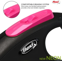 thumbnail-Flexi Neon Tape 5m Retractable Lead