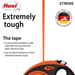 thumbnail-Flexi Xtreme Tape Orange and Black Large 5m