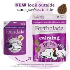 thumbnail-Forthglade Calming Soft Bites with Camomile and Lavender 90g