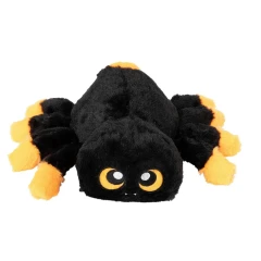 thumbnail-FuzzYard Webster The Spider Black Small Dog Toy