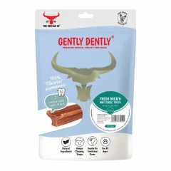 thumbnail-The Buffalo Co. Gently Dently Fresh Breath Mint Dental Treats for Dogs 175g