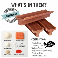 thumbnail-The Buffalo Co. Gently Dently Salmon Dental Treats for Dogs 175g