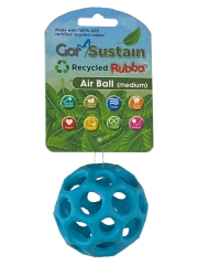 thumbnail-Gor Pets Gor Sustain Air Ball Eco Friendly Dog Toy Medium 6.5cm