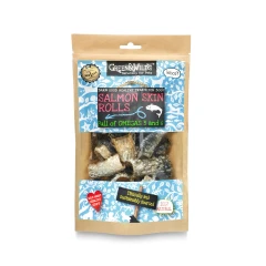 thumbnail-Green and Wild’s Salmon Skin Rolls 50g