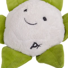 thumbnail-Greenfingers Petface Fluffy Callie Cauliflower Plush Dog Toy