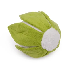 thumbnail-Greenfingers Petface Fluffy Callie Cauliflower Plush Dog Toy