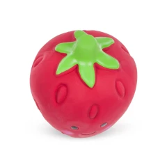 thumbnail-Greenfingers Petface Latex Sofia Strawberry Dog Toy
