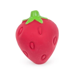 thumbnail-Greenfingers Petface Latex Sofia Strawberry Dog Toy
