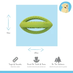 thumbnail-Happy Pet Grubber Interactive Rugby Ball